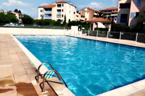 Studio confortable à Fréjus 25 m² avec piscine partagée